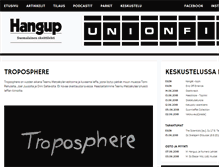 Tablet Screenshot of hangup.fi